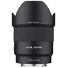Image de Samyang Auto Focus AF 35mm F1.8 P Prima Series Compact Plein Frame Grand Angle et Prime Objectifs pour Photographie et Création Vidéo pour Sony E Mount Noir