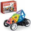 Image de Magformers Amazing Transform Wheel Magnetic Building Blocks Toy. Makes Cars and Bikes. with Special Adjustable Multi-Wheel Piece.