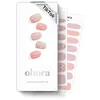 Image de ohora Bandes d'ongles en gel semi-durcies (N Lazy Sunday)   Rose, à motifs, fonctionne avec des lampes UV/LED, qualité professionnelle, facile à appliquer et à enlever   Autocollants pour ongles en