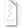Image de ohora Bandes de gel semi-durcies (N Clean White)   Blanc, solide, fonctionne avec toutes les lampes UV/LED, qualité professionnelle, durable, facile à appliquer et à enlever, comprend 2 tampons de
