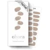 Image de Ohora Bandes de gel semi-durcies (N beige crème)   Fonctionne avec toutes les lampes, qualité professionnelle, durable, facile à appliquer et à enlever, comprend 2 tampons de préparation, lime et