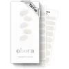 Image de ohora Bandes de gel semi-durci (N coton crème)   Fonctionne avec toutes les lampes à ongles, qualité salon, longue durée, facile à appliquer et à enlever   Comprend 2 tampons de préparation   Blanc