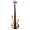 Image de Cort A4 Ultra Ash Etched Natural Black basse électrique avec housse