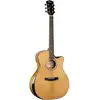 Image de Cort GOLD EDGE Natural Gloss guitare folk électro-acoustique avec étui
