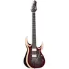 Image de Cort X700 Duality II Lava Burst guitare électrique avec housse