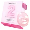 Image de numbuzin No.2 Overnight Face Mask | Rose PDRN Overnight Collagen Mask | Korean Glass Skin Essential | Elasticity, Hydrating, Firming, Enlarged Pores | Collagen, Peptides, PDRN | 37g, 4ea