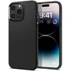 Image de Spigen Coque pour iPhone 14 Pro Max, Liquid Air, [Surface Antidérapante] 6,7 Pouces - Noir Mat