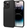 Image de Spigen Coque pour iPhone 14 Pro, Liquid Air, [Surface Antidérapante] 6,1 Pouces - Noir Mat