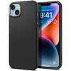 Image de Spigen Coque pour iPhone 14, Liquid Air, [Surface Antidérapante] 6,1 Pouces - Noir Mat
