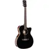 Image de Cort Essence OC4 Black Top Natural Semi Gloss Guitare folk électro-acoustique