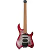 Image de Cort Space G6TR Semi Gloss Lava guitare électrique sans tête avec housse