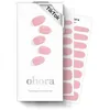 Image de ohora Bandes de gel semi-durcies (N rose crème)   Fonctionne avec toutes les lampes UV, qualité professionnelle, durable, facile à appliquer et à enlever, comprend 2 tampons de préparation, lime à