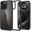 Image de Spigen Coque [Anti-Jaune et Antichoc] en Dos PC et Bumper TPU Ultra Hybrid pour iPhone 15 Pro Max - Noir Mat