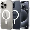 Image de Spigen Coque pour iPhone 15 Pro Max, Ultra Hybrid MagFit, [Anti-jaunissement] 6,7 Pouces - Blanc