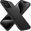 Image de Spigen Coque pour iPhone 15 Pro, Liquid Air, [Surface Antidérapante] 6,1 Pouces - Noir Mat