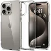 Image de Spigen Coque [Anti-Jaune et Antichoc] en Dos PC et Bumper TPU Ultra Hybrid pour iPhone 15 Pro - Transparent