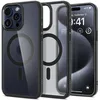 Image de Spigen Coque pour iPhone 15 Pro, Ultra Hybrid MagFit, [Semi-Transparent] 6,1 Pouces - Frost Noir