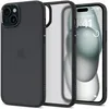 Image de Spigen Coque [Translucide et Anti-Empreinte] en Dos PC et Bumper TPU Ultra Hybrid Frost pour iPhone 15 - Frost Noir