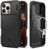 Image de Spigen Coque pour iPhone 16 Pro Max, Optik Armor MagFit, [Cache Objectif] 6,9 Pouces - Noir