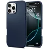 Image de Spigen Coque pour iPhone 16 Pro, Liquid Air, [Surface Antidérapante] 6,3 Pouces - Bleu Marin