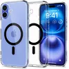 Image de Spigen Coque pour iPhone 16, Ultra Hybrid MagFit, [Anti-jaunissement] 6,1 Pouces - Noir