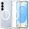 Image de Spigen Ultra Hybrid MagFit Coque Compatible avec Samsung Galaxy S25 Plus - Blanc