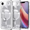 Image de Spigen Ultra Hybrid MagFit Coque Compatible avec iPhone 17e / 16e - Zero One Blanc
