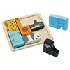 Image de Plan Toys - Puzzle Animaux 2 en 1 - Bois - PT4644