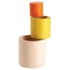 Image de Cylindres en Bois sensoriels 'Volumes imbriqués' PlanToys - Jouet