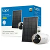Image de Tapo C460 KIT Caméra de Surveillance Extérieure 4K 8MP avec Panneau Solaire, Vision Nocturne Couleur Starlight, Wi-FI Dual-Band, Base Magnétique, Détection AI Gratuite, Batterie 10000mA