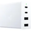 Image de Razer USB-C GaN Charger - Chargeur portable rapide (2X USB-C, 2X USB-A avec ports US, EU et UK) Mercury