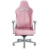 Image de Razer Enki - Chaise de Jeu avec Support Lombaire intégré, Chaise de Bureau (Cuir synthétique Multicouche, Rembourrage en Mousse, Coussin pour la tête, Hauteur réglable) Quartz