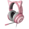 Image de Razer Kraken Kitty Edition - Casque Gaming Filaire (Casque avec Oreilles de Chat, Eclairage Chroma RGB, Filaire Multiplateforme, Haut-parleurs de 50mm, Cable de 3.5mm) Rose Quartz