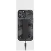 Image de Coque Uniq pour iPhone 12/12 Pro 6,1" Czarny Violet/Charcoal Camo Antimicrobien