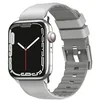 Image de UNIQ Linus Airosofy Bracelet en Silicone pour Apple Watch 41/40/38 mm Gris Craie