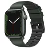 Image de UNIQ Linus Airosofy Bracelet en silicone pour Apple Watch Vert mousse 45/44/42 mm
