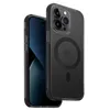Image de Uniq Coque Hybride pour iPhone 14 Pro Magclick Charge Combat AF béton Anthracite