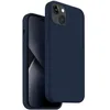 Image de Uniq Coque Hybride pour iPhone 14 Plus Lino Marine Bleu