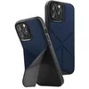 Image de Uniq Hybrid Magclick Charging Transforma Coque pour iPhone 14 Pro Max Bleu électrique