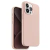 Image de UNIQ Lino Hue Coque de téléphone compatible avec iPhone 15 Pro Max, charge magnétique MagClick compatible (rose)