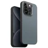 Image de UNIQ Lyden DS Coque de téléphone compatible avec iPhone 15 Pro, charge magnétique MagClick compatible (bleu délavé/noir)