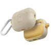 Image de UNIQ Clyde Lock Étui compatible avec Airpods Pro 2ème génération (ivoire/jaune canari)