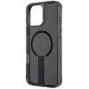 Image de UNIQ Hybride Magclick Eleva avec Support Vertical pour iPhone 16 Pro Noir Carbone