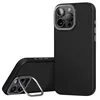 Image de UNIQ KEVA Max Coque pour iPhone 16 Pro Max (Noir Carbone), Coque de téléphone en Fibre d'aramide avec Charge magnétique améliorée + Support à Rabat intégré pour Appareil Photo