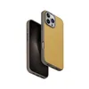 Image de UNIQ Lyden DS Compatible avec iPhone 16 Pro Max hybride (2024) 6,9", charge MAGCLICK (jaune canari/gris silex)