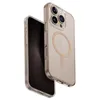 Image de UNIQ CLARIO (ECO) Coque de téléphone compatible avec iPhone 16 PRO (2024) 6.3, chargement MAGCLICK (or champagne)