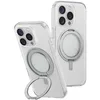 Image de UNIQ Coque hybride SWIVIX compatible avec iPhone 16 Pro avec béquille rotative à 360° (transparent)