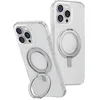 Image de UNIQ Coque hybride SWIVIX compatible avec iPhone 16 Pro Max, avec béquille rotative à 360° (transparent)