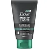 Image de Dove Men+Care Oil Control Nettoyant pour le visage pour homme Protège la peau et réduit la brillance de la peau et minimise les pores, sans graisser, 1 x 100 ml