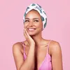 Image de Coco & Eve Sèche-linge en microfibre enveloppante pour cheveux